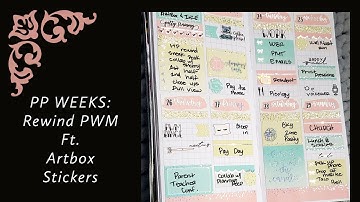 Print Pression Weeks: Rewind PWM feat: Artbox Stickers/Tiffsplanit
