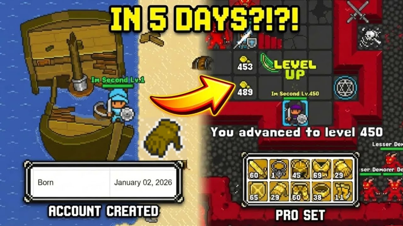 Level 450 Top Account 2026 - Rucoy Online