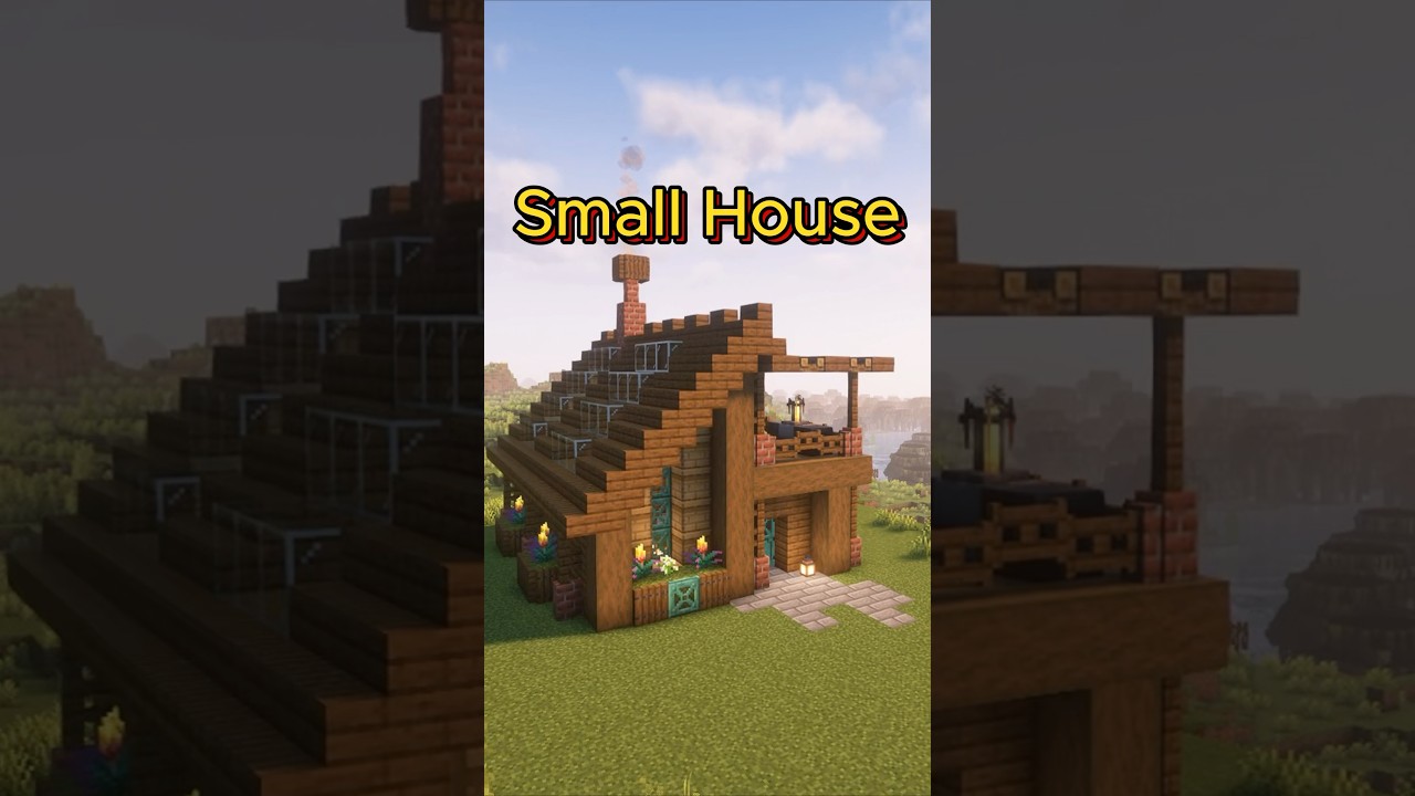 Minecraft medieval house build 