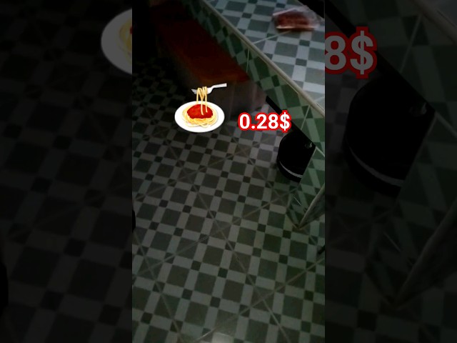 spaghetti 0.28$ #food #short
