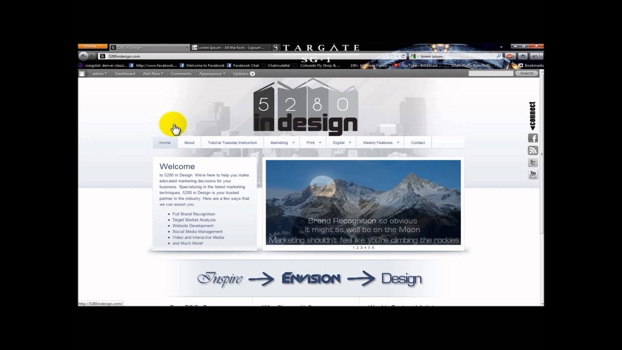 Wordpress Basics 1 - YouTube