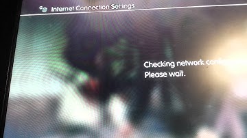 (PS3) Fixing my Internet Connection