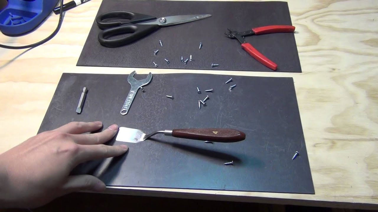 2X SuperMat screw work mat CyberDoc LLC YouTube