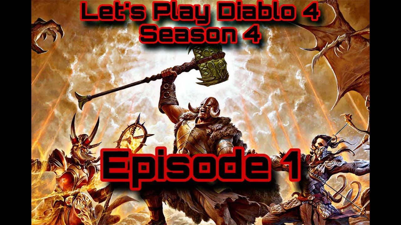 Let's play Diablo 4 • Season 4 • Episode 1 - YouTube