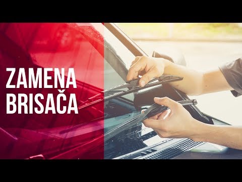 Video: Kako mijenjate metlice brisača na 2017 Silveradu?