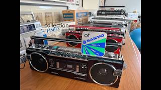 Sanyo Collection Fisher PH 855L Sanyo M 7770 K. Pure 80s