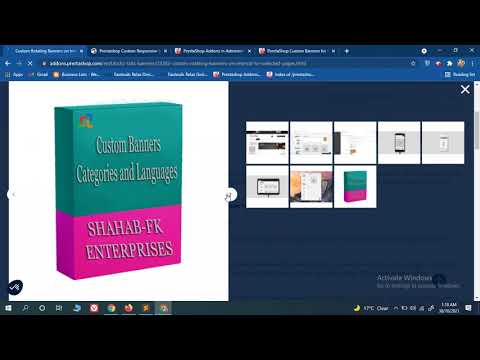 Prestashop banners demo