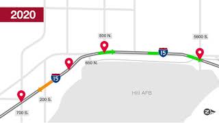 New Traffic Crossovers on I-15 in Davis and Weber Counties