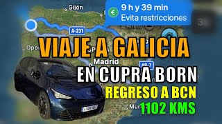 Viaje de Galicia a Barcelona con un Cupra Born de batería de 58 KW/h #cupra