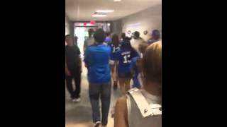 Senior prank DHS marching band