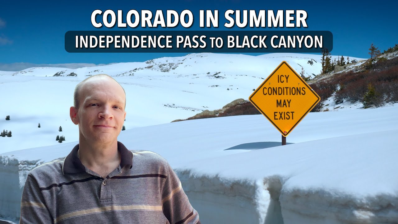 Road so high it made my stomach queasy • Central Colorado