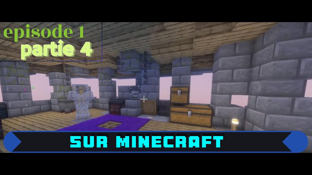 la nouvelle base est maintenant habitable: Minecraft Moddé épisode 1 (partie 4)