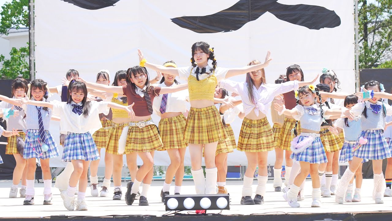 4K] スタジオX K-POPジュニアチーム 1回目 すずかフェスティバル 2024