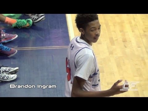 Brandon Ingram New Mixtape @ NBA Top 100 Camp