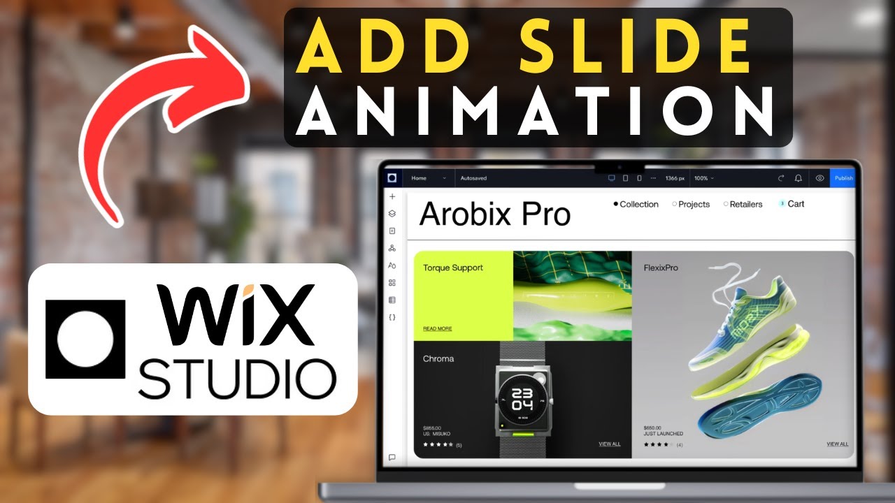 How to Add a Slide Animation in Wix Studio | Wix Studio Tutorial (2025)