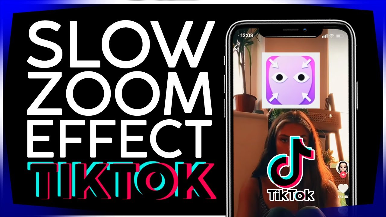 How To Use The Slow Zoom Effect On Tiktok 2021 Slowzoom Youtube