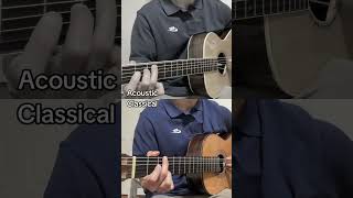 Acoustic vs Classical — Say You Won’t Let Go (James Arthur)