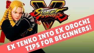 KarinLab - Using EX Tenko into EX Orochi in combos. Quick tips