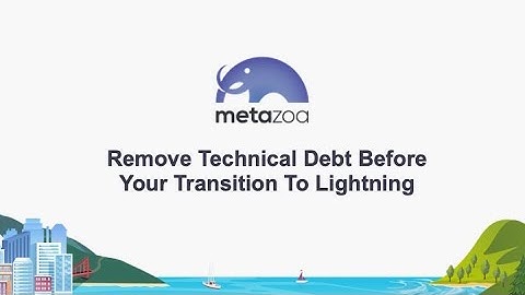 Salesforce Technical Debt Webinar
