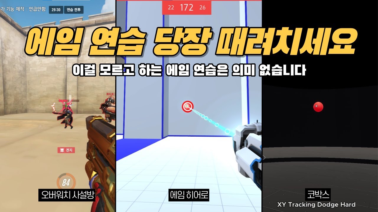 랭커가 바라보는 당신의 에임이 안 좋은 이유