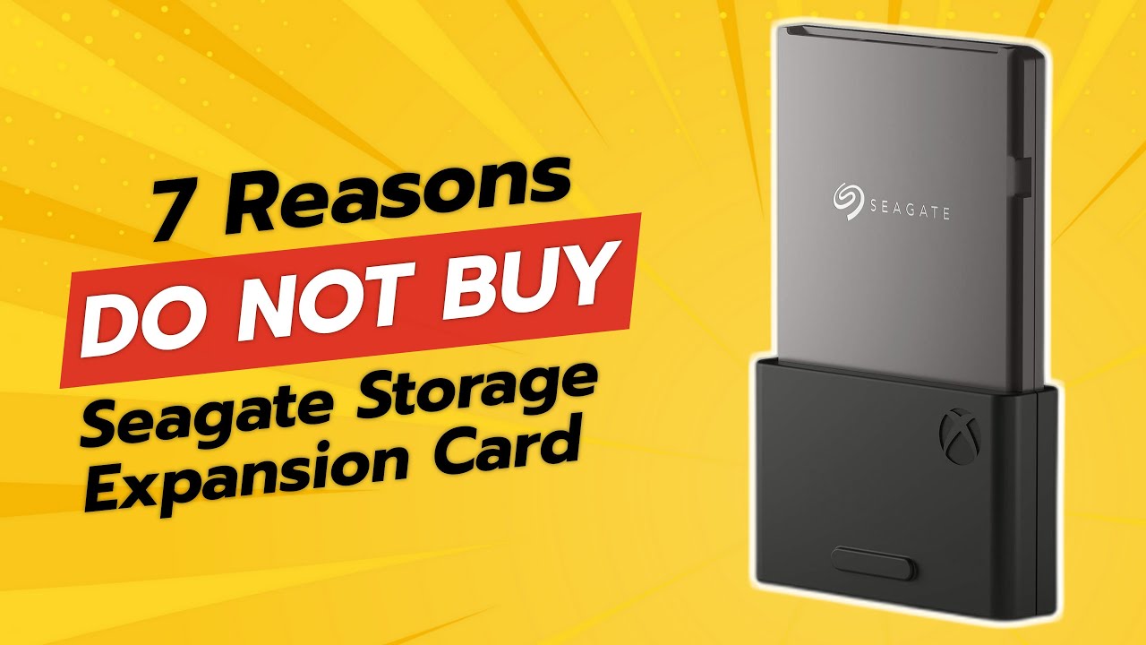 DON'T BUY Seagate Storage Expansion Card Before WATCHING THIS! ⚠️ (7 Shocking Reasons)