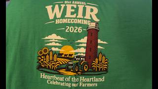 91st Annual Weir Homecoming Parade September 19, 2026