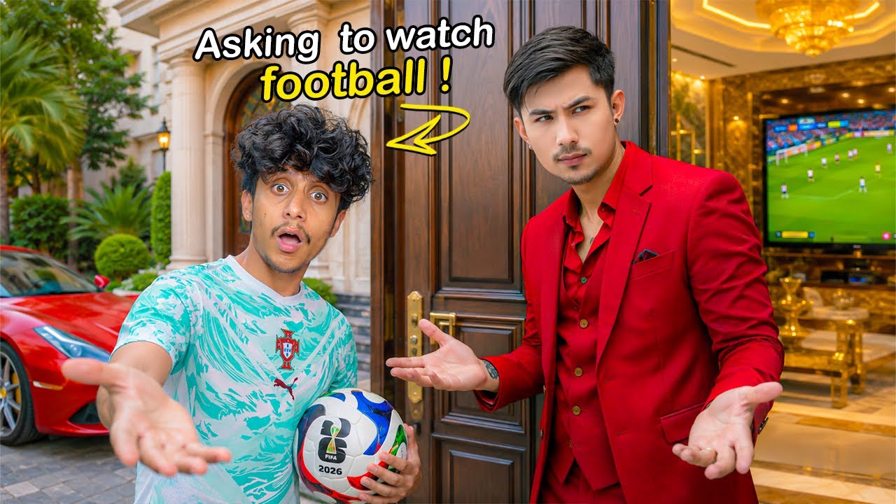 Asking Rich Nepalese To Watch Worldcup In Their House 
