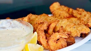 How To Make THE BEST Southern Fried Fish Fry With Shrimp