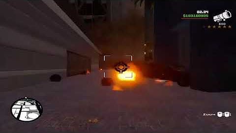 GTA San Andreas Definitive Edition - 6 Star Wanted Level Rampage [2022]