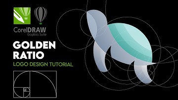 CorelDRAW |  How To Design A Logo With Golden Ratio | IQBAL ALAM