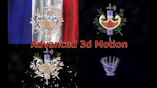 Symbols of France 3d motion Symbols of France 3d motion
