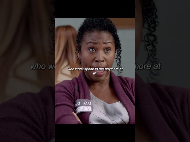 The female inmate's medication was switched.#tvshow