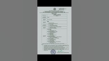 TIME TABLE🛑|| SEM 5 || B.Com || Osmania University #exam #timetable