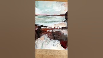 Mark Making In Your Art #abstractpainting #abstractart #markmaking