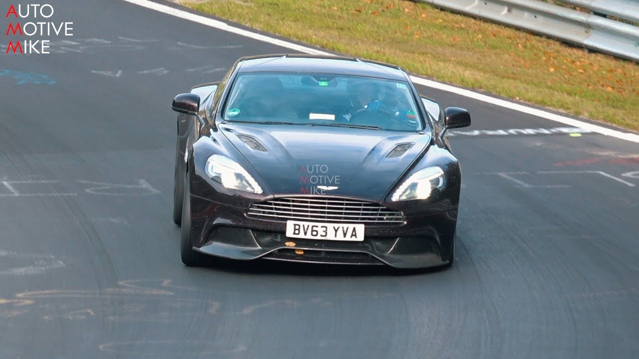 WHAT IS ASTON MARTIN TESTING WITH THE VANQUISH??