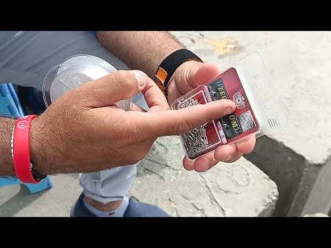 تجهيز العده المستخدمة لصيد اسماك الدنيس والشراغيش والمرمار بالتفصيل اتفرجو على الفيديو للاخر