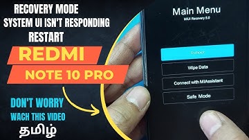 REDMI NOTE 10 PRO || HANG ON LOGO || SYSTEM UI ISN