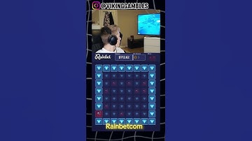 THE LUCKIEST PERSON ALIVE! MINES BOARD BIG WIN! RAINBOW.  #rainbet #casino #gambling #fyp #mines