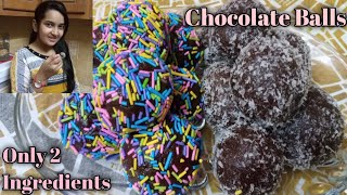 Chocolate Balls | Chocolate Truffles |Only 2 Ingredients | Easy Recipe by Bea's Kitchen