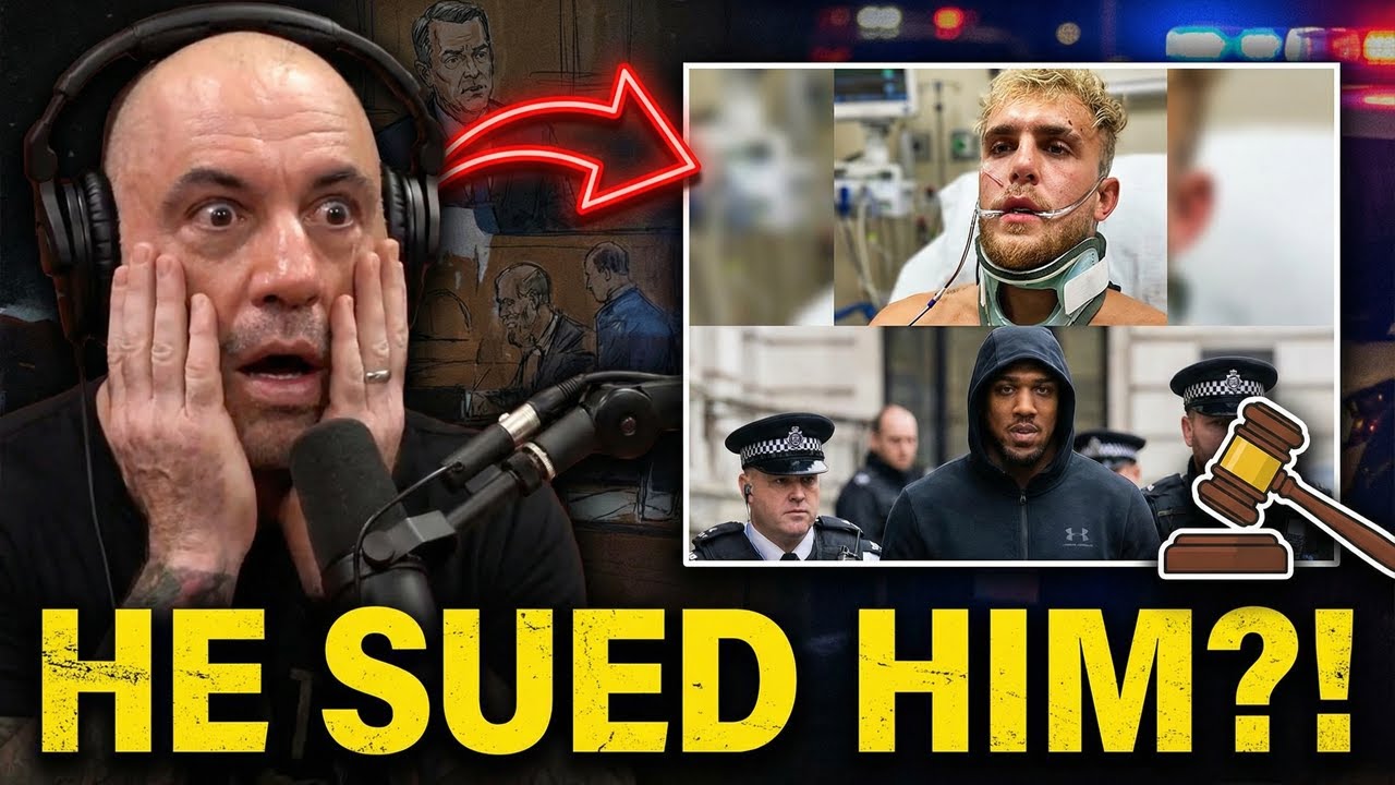 Joe Rogan LEFT SPEECHLESS After Jake Paul SUES Anthony Joshua For KNOCKOUT Loss!!