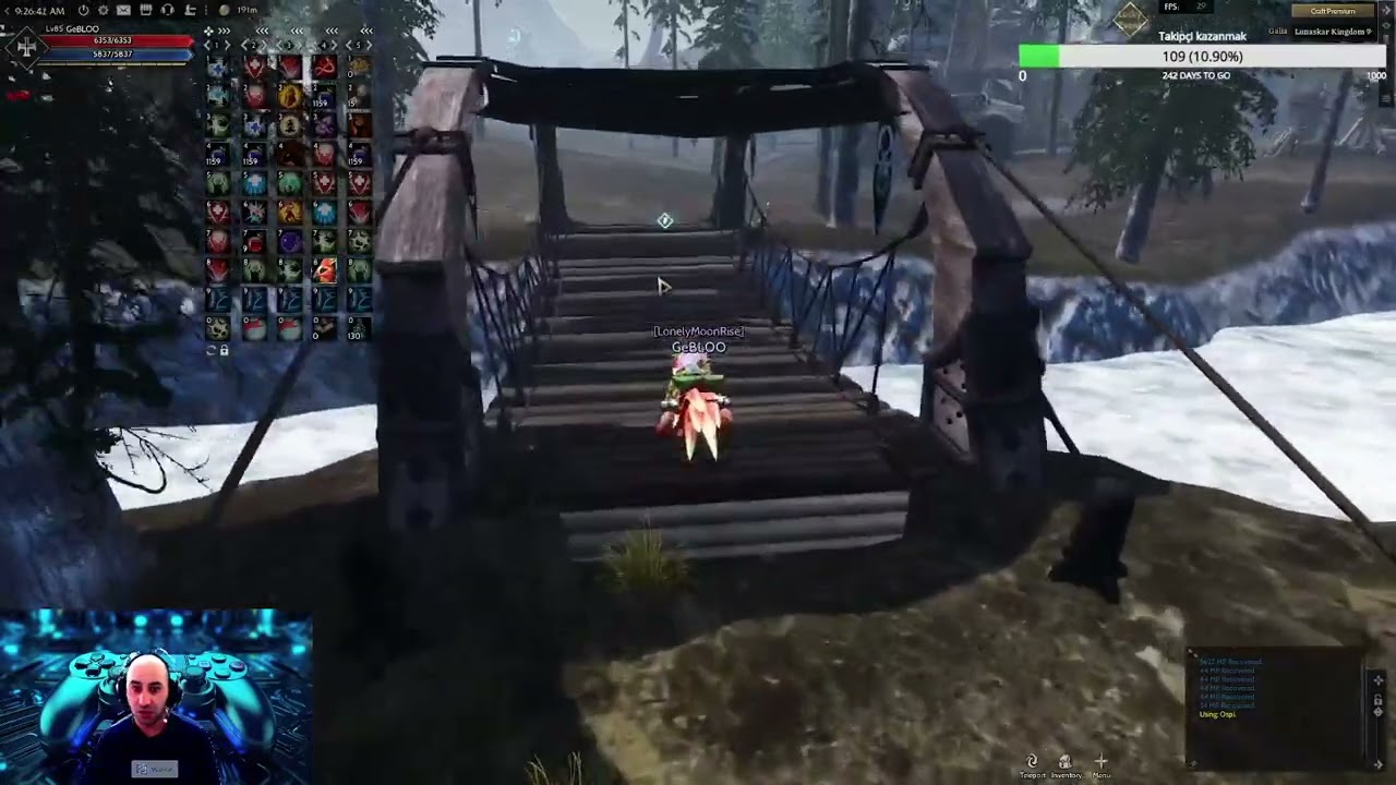 Rise Online  lunaskar kingdom Harvesting Herbalizim Rotasyonu