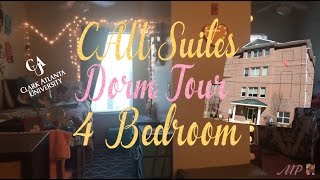 CAU Suites Dorm Tour | 4 Bedroom | Clark Atlanta University Dorm Tours Series