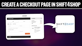 How To Create a Checkout Page in Shift4 Shop ! (Full Tutorial)
