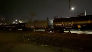 Old video: CSX Dash 8 duo leads tank train @ Hamilton OH!