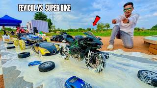 RC Ninja Bikes On Marbles Track Lets See Who Will Win – Chatpat toy tv screenshot 5
