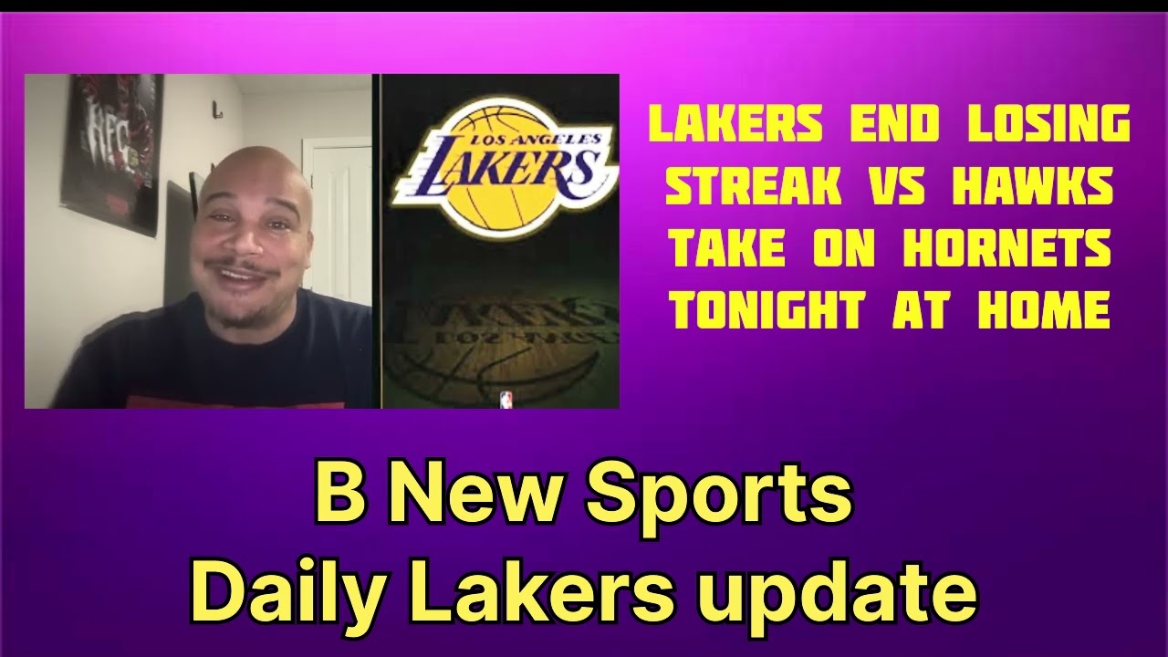 Is LeBron the goat Lakers and three game skid take on Hornets tonight