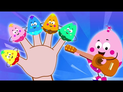 Learn Colors With Egg Finger Family More Fun Songs For Kids
