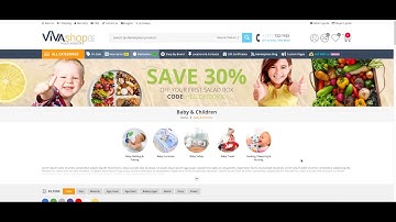 VIVAshop Multi-Vendor - THEME FEATURES - CATEGORY  PAGE  - Category banners/banner sliders