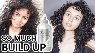 I Try to Remove the Buildup with DevaCurl Buildup Buster