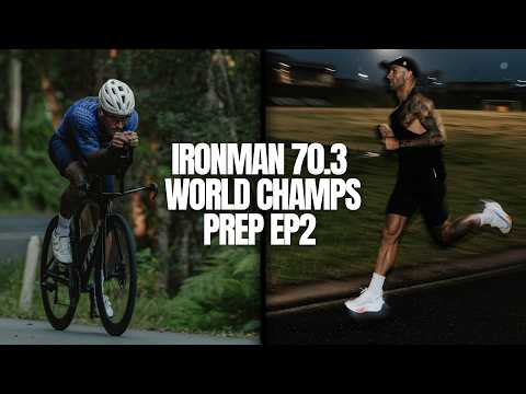 FULL DAY OF TRAINING AND EATING FOR IRONMAN 70.3 WORLDS! | (I crashed my bike)